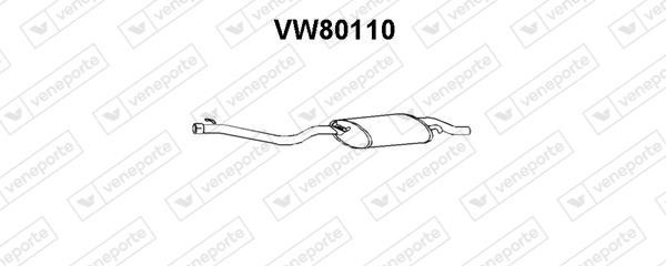 Veneporte VW80110 End Silencer VW80110