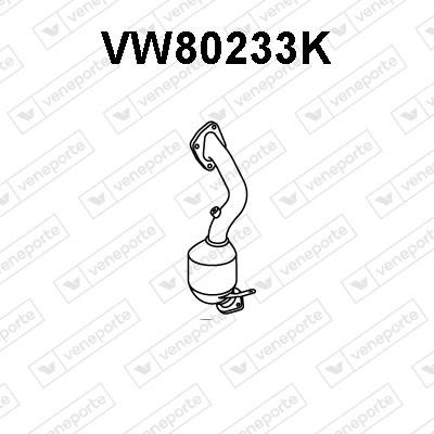 Veneporte VW80233K Catalytic Converter VW80233K