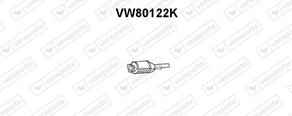 Veneporte VW80122K Catalytic Converter VW80122K