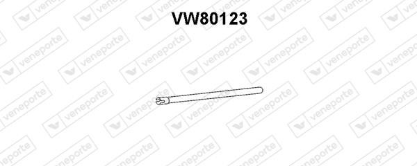 Veneporte VW80123 Exhaust pipe VW80123