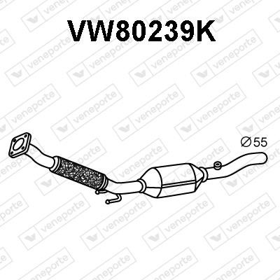 Veneporte VW80239K Catalytic Converter VW80239K