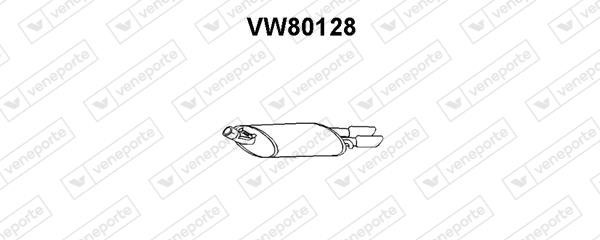 Veneporte VW80128 End Silencer VW80128