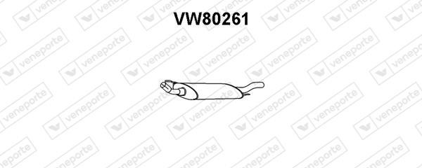 Veneporte VW80261 End Silencer VW80261