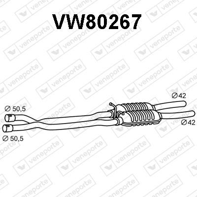 Veneporte VW80267 Resonator VW80267