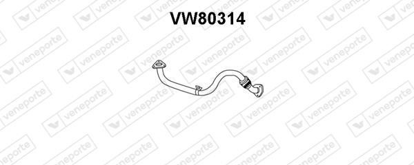 Veneporte VW80314 Exhaust pipe VW80314