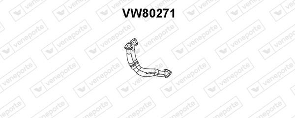 Veneporte VW80271 Exhaust pipe VW80271
