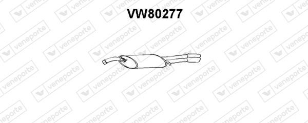 Veneporte VW80277 End Silencer VW80277