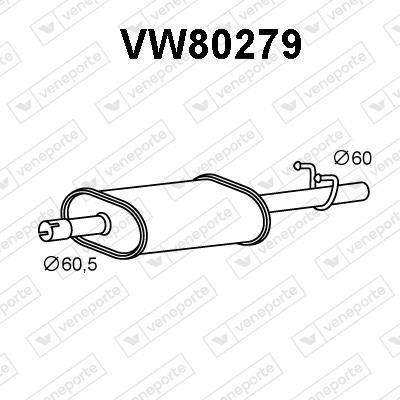 Veneporte VW80279 Resonator VW80279