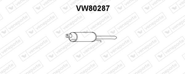 Veneporte VW80287 End Silencer VW80287