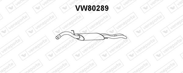 Veneporte VW80289 End Silencer VW80289