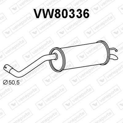 Veneporte VW80336 Shock absorber VW80336