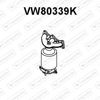 Veneporte VW80339K Catalytic Converter VW80339K