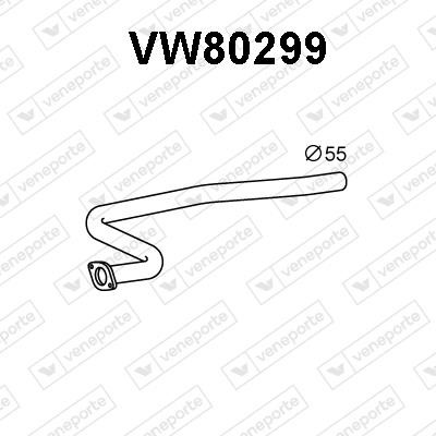 Veneporte VW80299 End Silencer VW80299