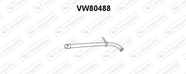Veneporte VW80488 Exhaust pipe VW80488