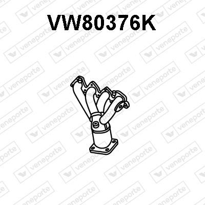 Veneporte VW80376K Catalytic Converter VW80376K