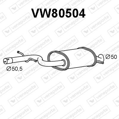 Veneporte VW80504 Shock absorber VW80504
