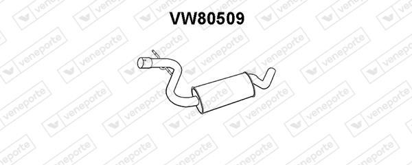 Veneporte VW80509 Central silencer VW80509