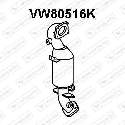 Veneporte VW80516K Catalytic Converter VW80516K