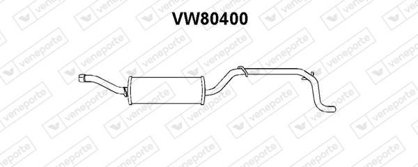 Veneporte VW80400 End Silencer VW80400
