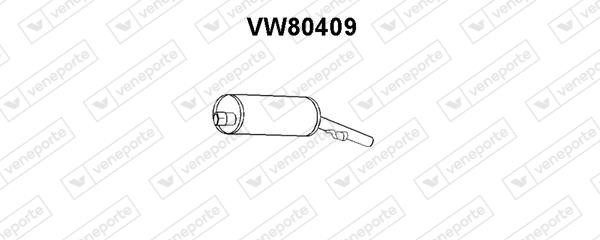 Veneporte VW80409 End Silencer VW80409