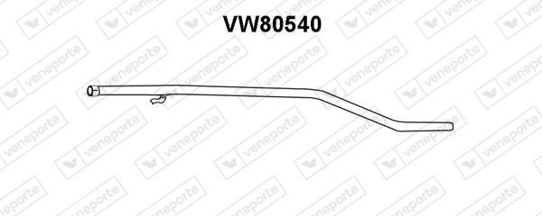 Veneporte VW80540 Exhaust pipe VW80540