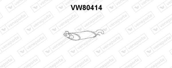 Veneporte VW80414 End Silencer VW80414