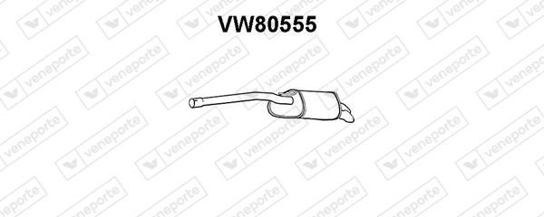 Veneporte VW80555 End Silencer VW80555