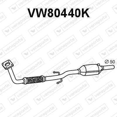 Veneporte VW80440K Catalytic Converter VW80440K