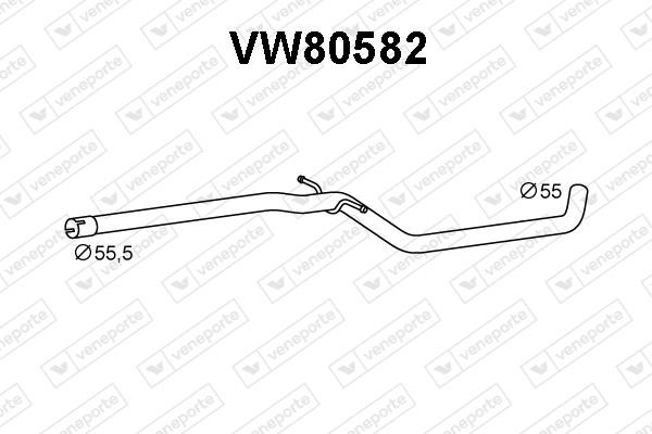 Veneporte VW80582 Exhaust pipe VW80582