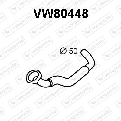 Veneporte VW80448 Exhaust pipe VW80448