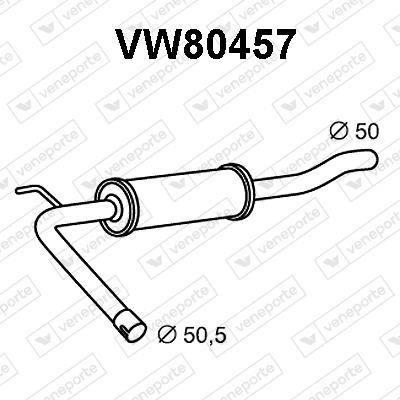 Veneporte VW80457 Resonator VW80457