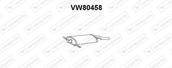 Veneporte VW80458 End Silencer VW80458