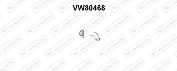 Veneporte VW80468 Exhaust pipe VW80468