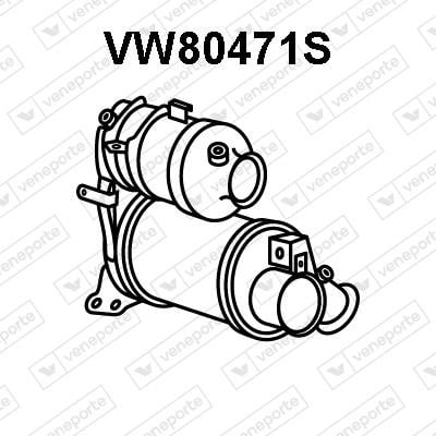 Veneporte VW80471S Diesel particulate filter DPF VW80471S