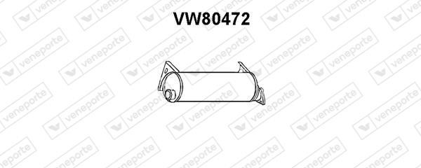 Veneporte VW80472 End Silencer VW80472