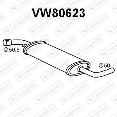Veneporte VW80623 Resonator VW80623