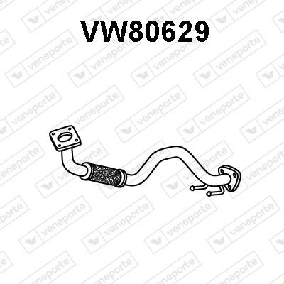 Veneporte VW80629 Exhaust pipe VW80629