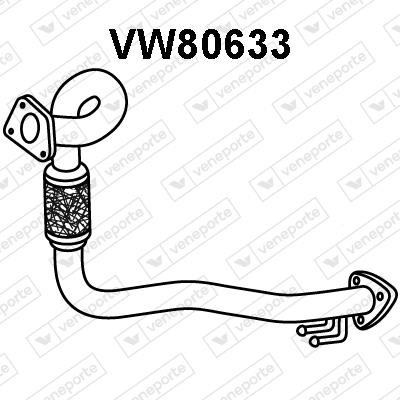 Veneporte VW80633 Exhaust pipe VW80633