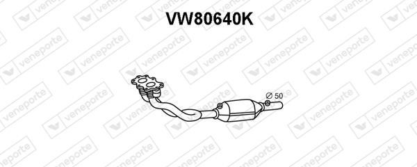 Veneporte VW80640K Catalytic Converter VW80640K