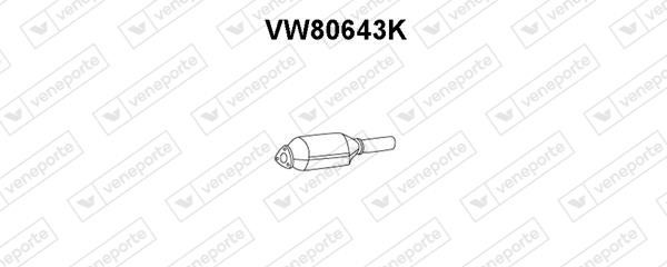 Veneporte VW80643K Catalytic Converter VW80643K