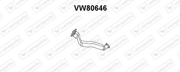 Veneporte VW80646 Exhaust pipe VW80646