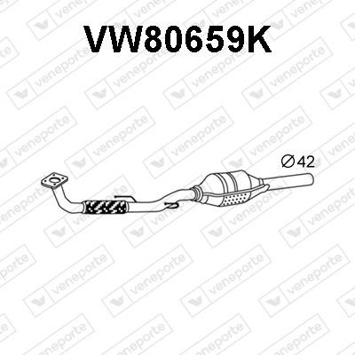 Veneporte VW80659K Catalytic Converter VW80659K