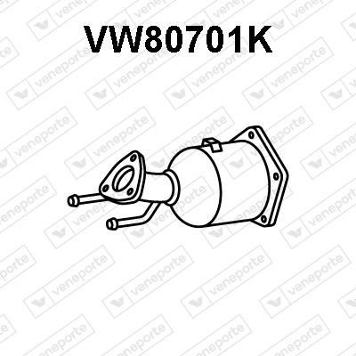 Veneporte VW80701K Catalytic Converter VW80701K