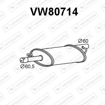 Veneporte VW80714 Resonator VW80714