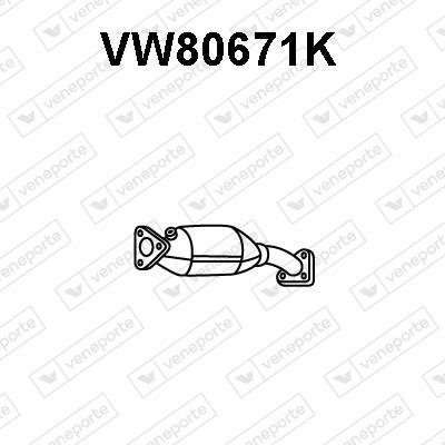 Veneporte VW80671K Catalytic Converter VW80671K