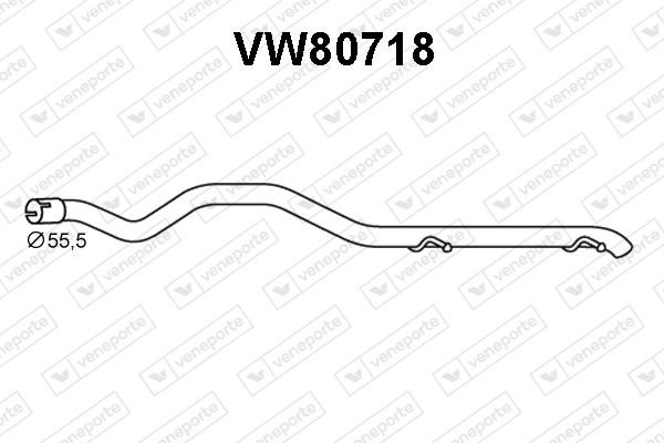 Veneporte VW80718 Exhaust pipe VW80718