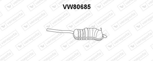 Veneporte VW80685 End Silencer VW80685