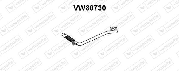 Veneporte VW80730 Exhaust pipe VW80730