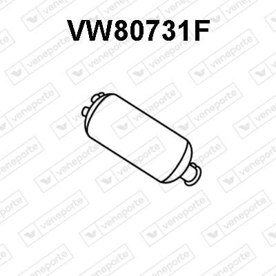 Veneporte VW80731F Diesel particulate filter DPF VW80731F