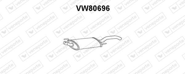 Veneporte VW80696 End Silencer VW80696